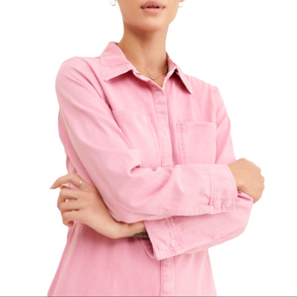 One Teaspoon x Free People Washed Pink XS Utility Denim Jumpsuit Coveralls - Picture 7 of 12